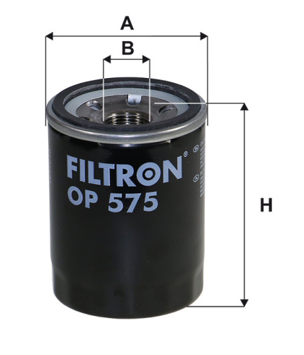 Масляный фильтр двигателя FILTRON OP 575, Масляные фильтры - фото в магазине СарЗИП