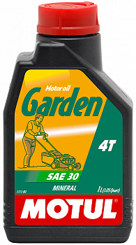 Масло для садовой техники Motul Garden 4T SAE 30, Смазочные материалы для садовой техники - фото в магазине СарЗИП
