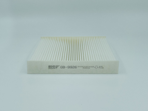 Воздушный фильтр салона BIG Filter GB-9926, Воздушные фильтры салона - фото в магазине СарЗИП