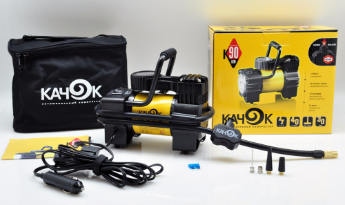 Автомобильный компрессор КАЧОК K90 LED, Автомобильные компрессоры - фото в магазине СарЗИП