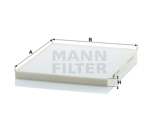 Воздушный фильтр салона MANN-FILTER CU 2434, Воздушные фильтры салона - фото в магазине СарЗИП