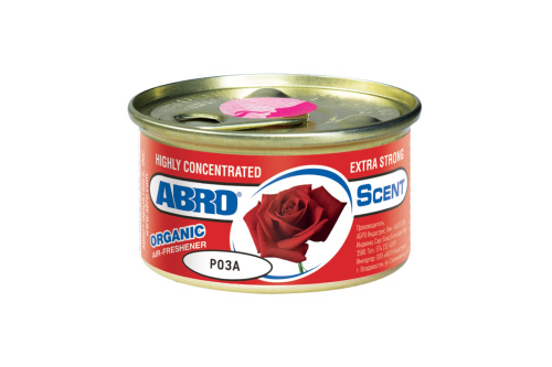 Освежитель воздуха Abro «Органик» (Роза), Ароматизаторы воздуха - фото в магазине СарЗИП
