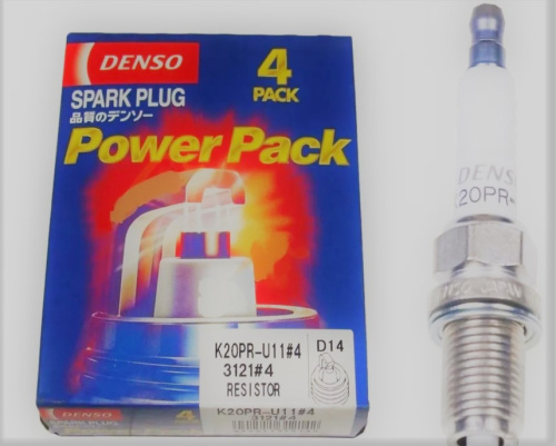 Свеча зажигания Denso Nickel K20PRU11 3121, Свечи зажигания - фото в магазине СарЗИП