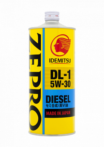 Моторное масло IDEMITSU ZEPRO DIESEL DL-1 5W-30 (1л (2156001))