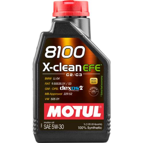 Моторное масло Motul 8100 X-clean EFE 5W30 (1л (109470))