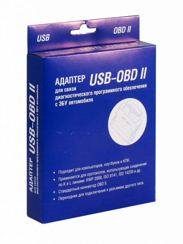 Адаптер USB-ОВD II Орион (K-line, для диагностики авто), Инструменты и оборудование - фото в магазине СарЗИП